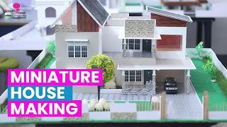 Miniature House Making | | Dreamzone Thrissur