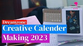 Creative Calender making 2023 | DREAMZONE THRISSUR